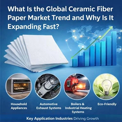 Hva er den globale markedstrenden for keramisk fiberpapir, og hvorfor utvides...